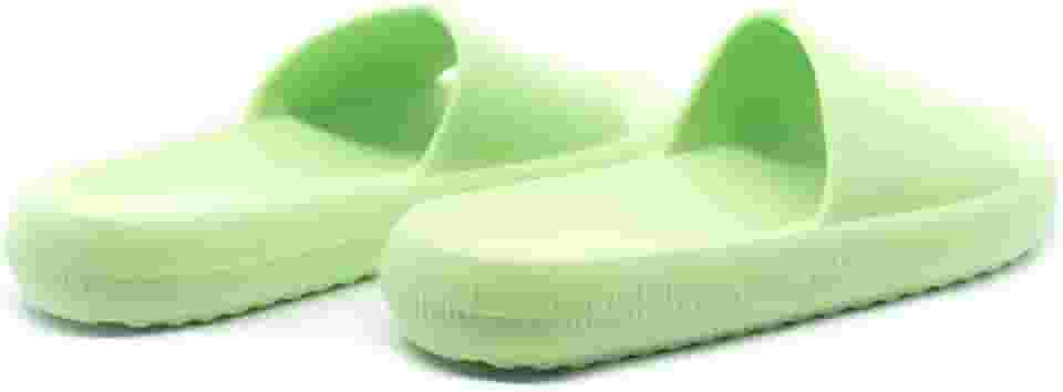 Chinelo Slide Nuvem Feminino, Ortopédico, Coral, EVA, Confortável, Flexível, Solado Largo com Perfuros, Uso Diário