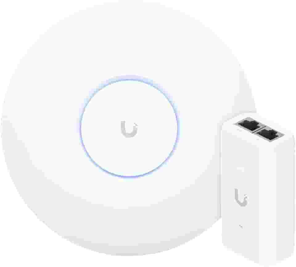 Roteador Wifi 6 U6+ Ubiquiti 3.0 Gbps Com Fonte PoE 48V 15W | Access Point + Injetor PoE