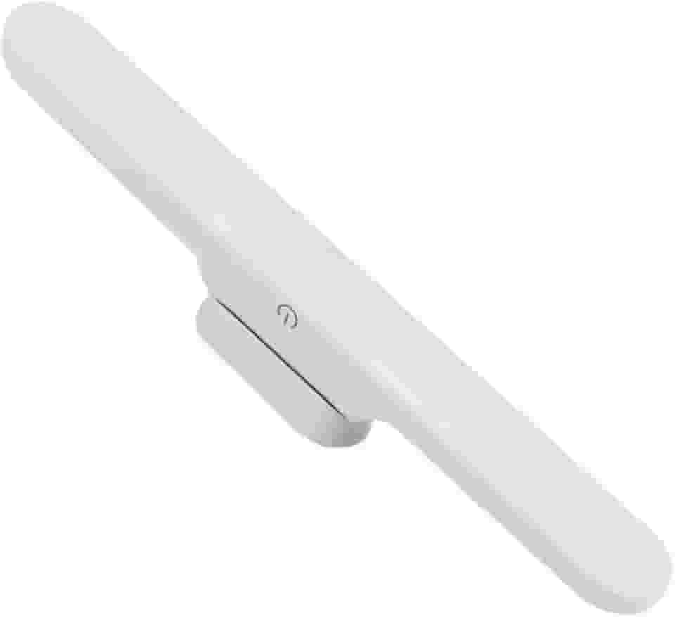 Luminária de LED Magnética, Barra Spot Lâmpada Recarregável,Sem Fio USB - Ilumina Qualquer ambiente,Escritório Quarto Cozinha Sala Banheiro - Ajustável em 3 cores Branco quente, Neutro e Frio.