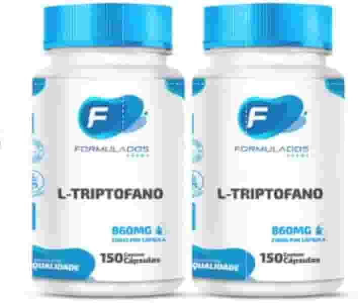 Kit 2 L Triptofano Precursor 5htp Serotonina