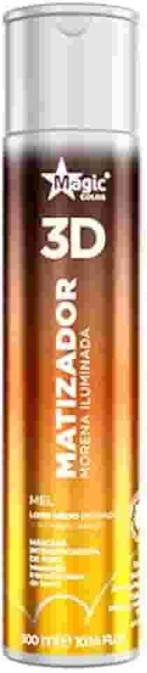 Magic Color Gloss Matizador 3D Morena Iluminada Mel – Efeito Loiro Claro Dourado