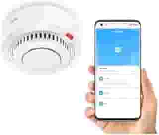 Sensor Fumaça Alarme Sonoro Detector Wi-fi Celular