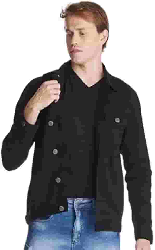 Jaqueta Jeans HNO Jeans Premium Preto