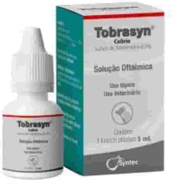 Syntec Colírio Veterinário para Cães e Gatos TOBRASYN