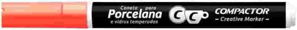 Marcador Creative Porcelana Compactor Avulso METÁLICO VERMELHO