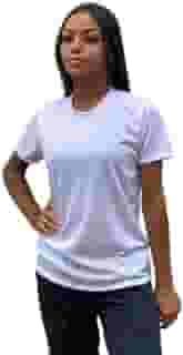 Camiseta Dry Fit Feminina 100% Poliéster Academia Corrida Cross Fit Ginástica