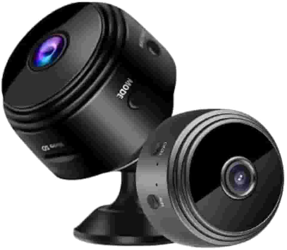 Mini Câmera Espiã A9 Wi-Fi Full HD 1080p com Visão 150º, Gravação em Cartão SD até 128GB, Monitoramento por App HD IOT – Segurança Discreta para Casa, Escritório ou Carro