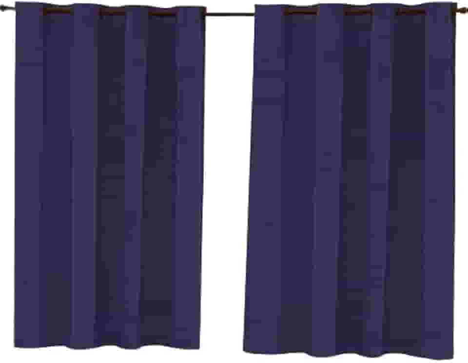 Cortina Blackout Corta Luz 220cm x 130cm - Marinho