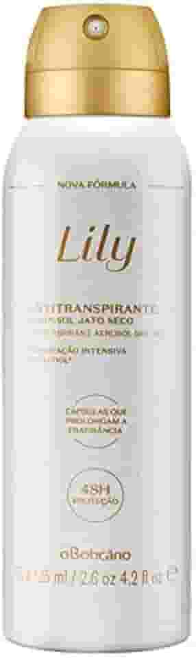 Boticario Desodorante Antitranspirante Aerossol Lily 75g/125ml