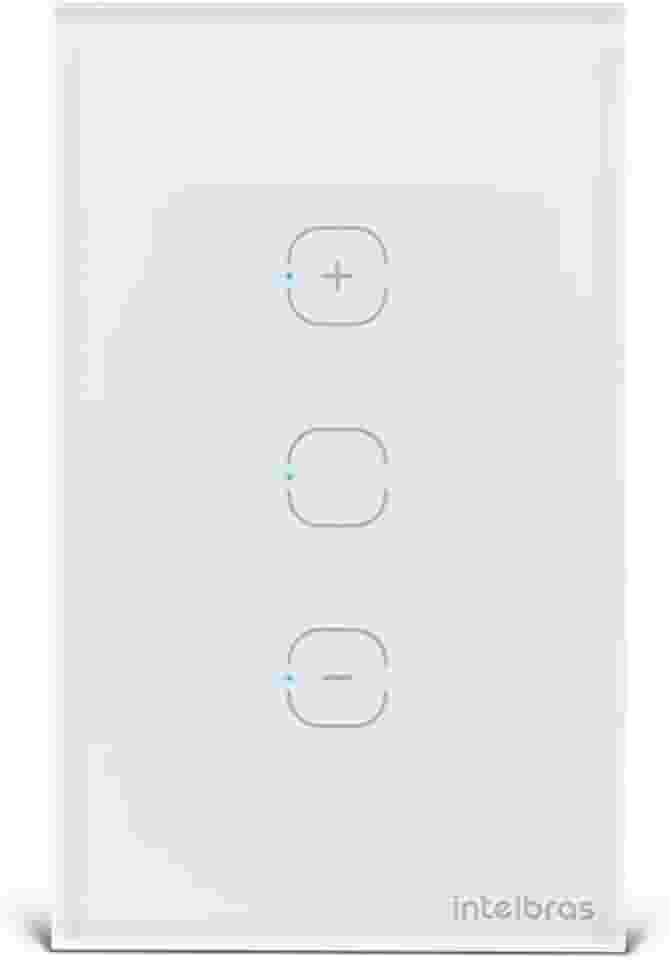 Interruptor Touch Inteligente Compatível com Alexa EWS 1101 Branco Intelbras