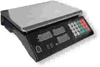 Balança Digital Comercial, Display Duplo LCD, Bivolt 110V/220V, Capacidade 200g-40kg, Precisão 0,2g, Preta