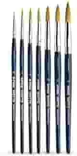 Kit Pincel Giotto Taklon Redondo Série 500-7 pinceis
