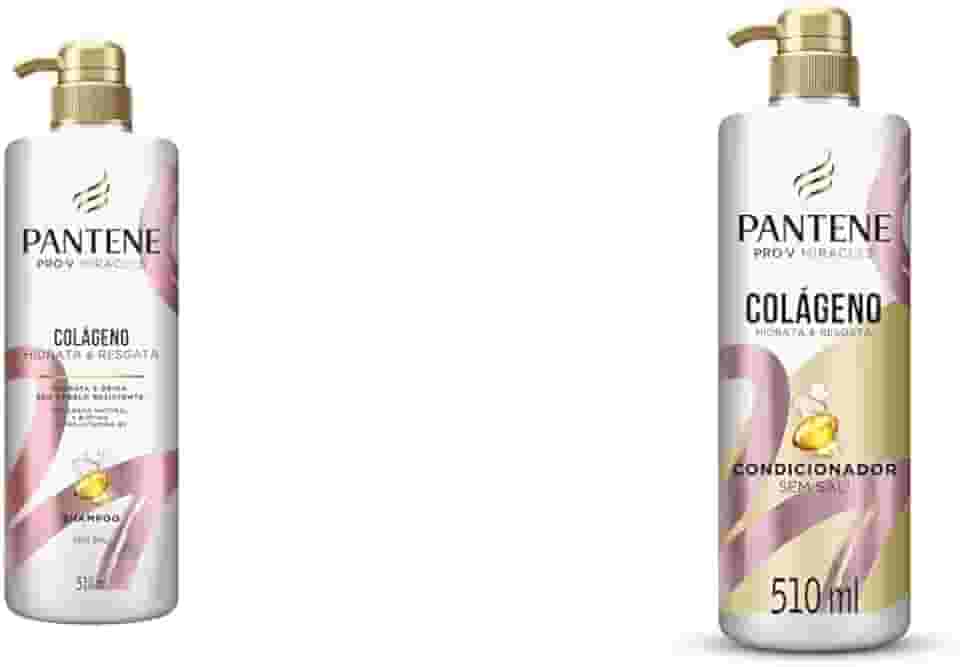 Kit Pantene Shampoo + Condicionador Colágeno