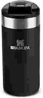 Stanley - Garrafa Térmica AeroLight Transit, garrafa isolada em vácuo para café, chá e bebidas, em aço inoxidável leve, 354ml, Black