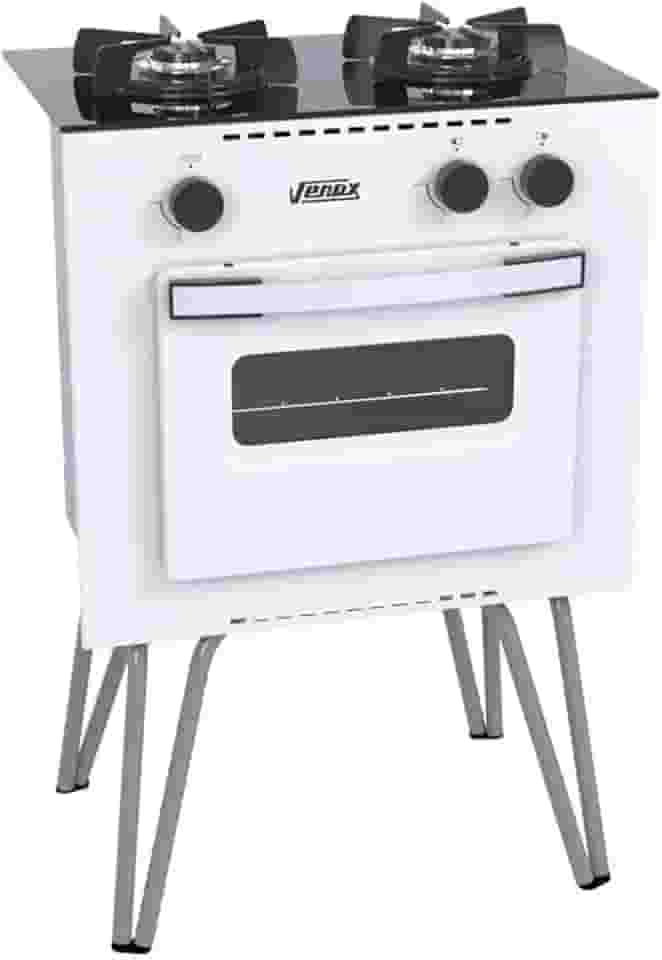 FOGAO A GAS MINI COOK 2 Q BRANCO GAS GLP