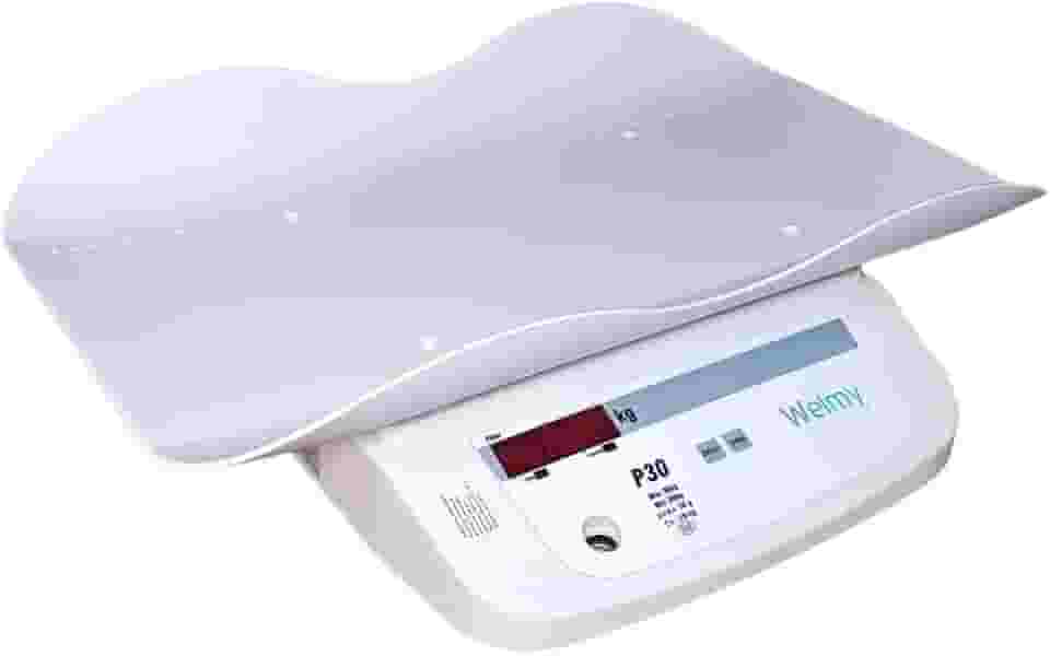 Balança Pediátrica Profissional Digital Baby 30kg Welmy Cor Branco 110V/220V