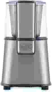 BLACK+DECKER Moedor Elétrico e em Inox, Ideal para Cafés e Grãos, Gourmand Gris, Modelo MG200, 110V