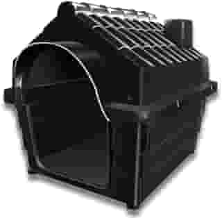 Casinha Cachorro Grande e Médio N5 Casa Pet cães com Proteção contra Rios UV(PRETO,(N° 6) 78X67X67)