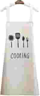 Avental de Cozinha Impermeável com Bolsos Frontais - Avental para Cozinhar Unissex - Ajustável Confortável - Ideal para Limpeza, Churrasco, Lavanderia e Uso Doméstico - UpShop