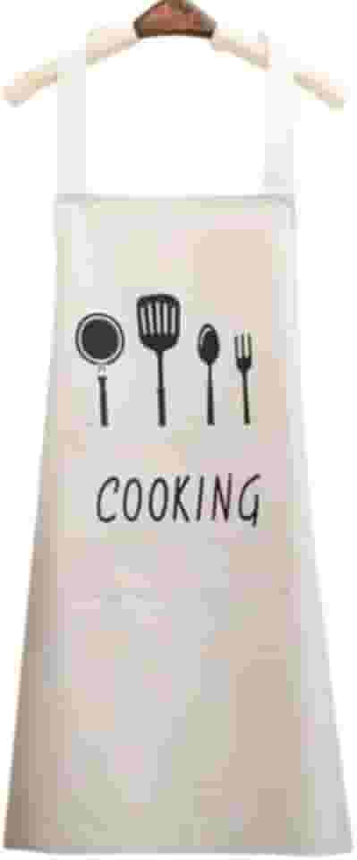 Avental de Cozinha Impermeável com Bolsos Frontais - Avental para Cozinhar Unissex - Ajustável Confortável - Ideal para Limpeza, Churrasco, Lavanderia e Uso Doméstico - UpShop