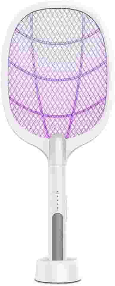 Raquete Elétrica Recarregável Bivolt Mata Pernilongos Moscas CM21