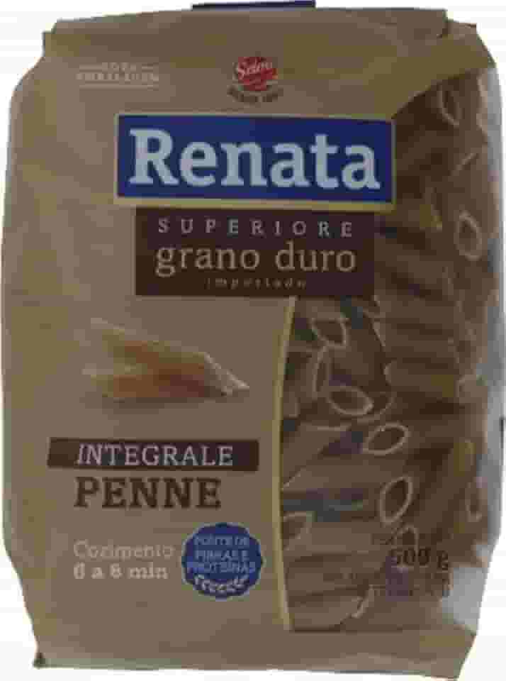 Macarrão Integral Penne 500g Renata