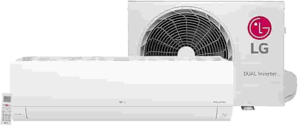 Ar Condicionado Split Inverter 12.000 Btus LG Dual Compact +IA Frio S3-Q12JAQAL - 220 Volts