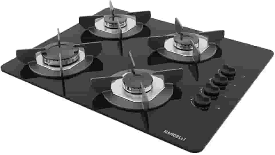 Cooktop Nardelli Safe Ferro Fundido 4 Bocas à Gás