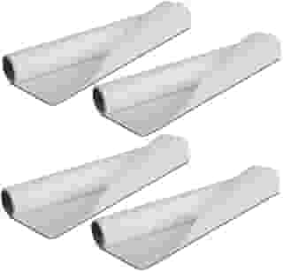 kit 4 Rolos Papel Manteiga 7,5m x 29cm, Papel Antiaderente Para Cozinhar
