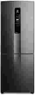 Geladeira Electrolux Frost Free 490L Efficient com AutoSense Inverse Black Inox Look (IB7B) 127 V