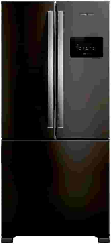 Geladeira Frost Free French Door 3 Portas Preta Brastemp - BRO85ME 220v