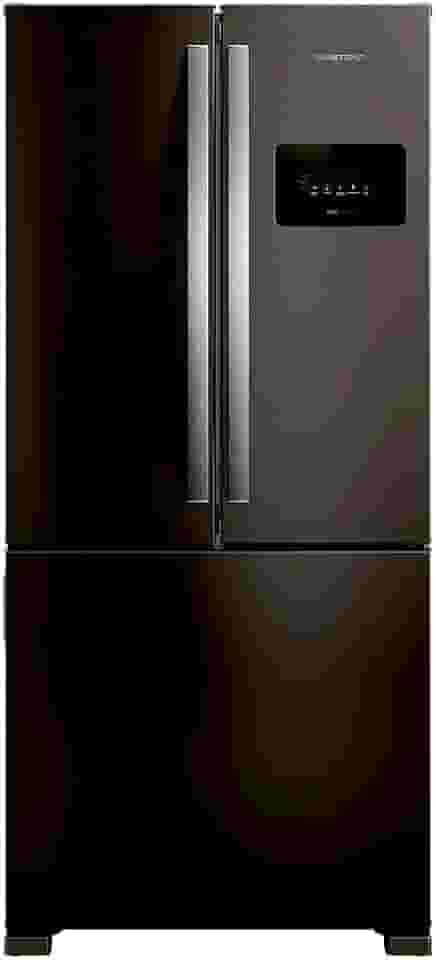 Geladeira Frost Free French Door 3 Portas Preta Brastemp - BRO85ME 220v