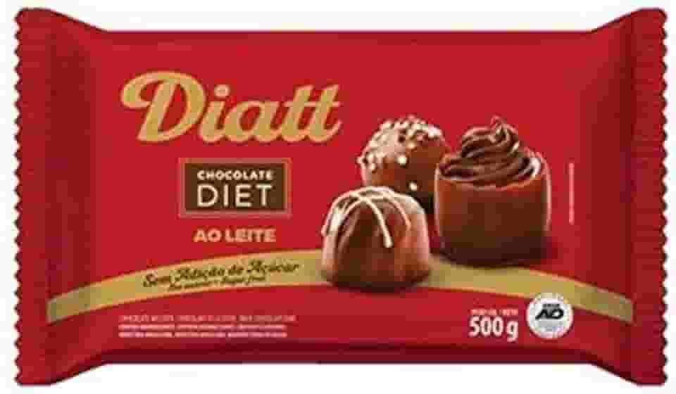 Chocolate Ao Leite Diet Diatt 500g