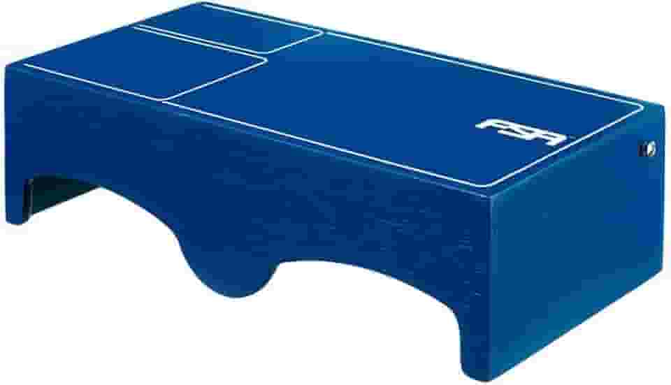 Cajon de Colo com Bongo Acoplado Híbrido 2 em 1 Encaixe Para Correia Profissional Com Captação Plug and Play CAJON DE COLO HIBRIDO AZUL FCB22