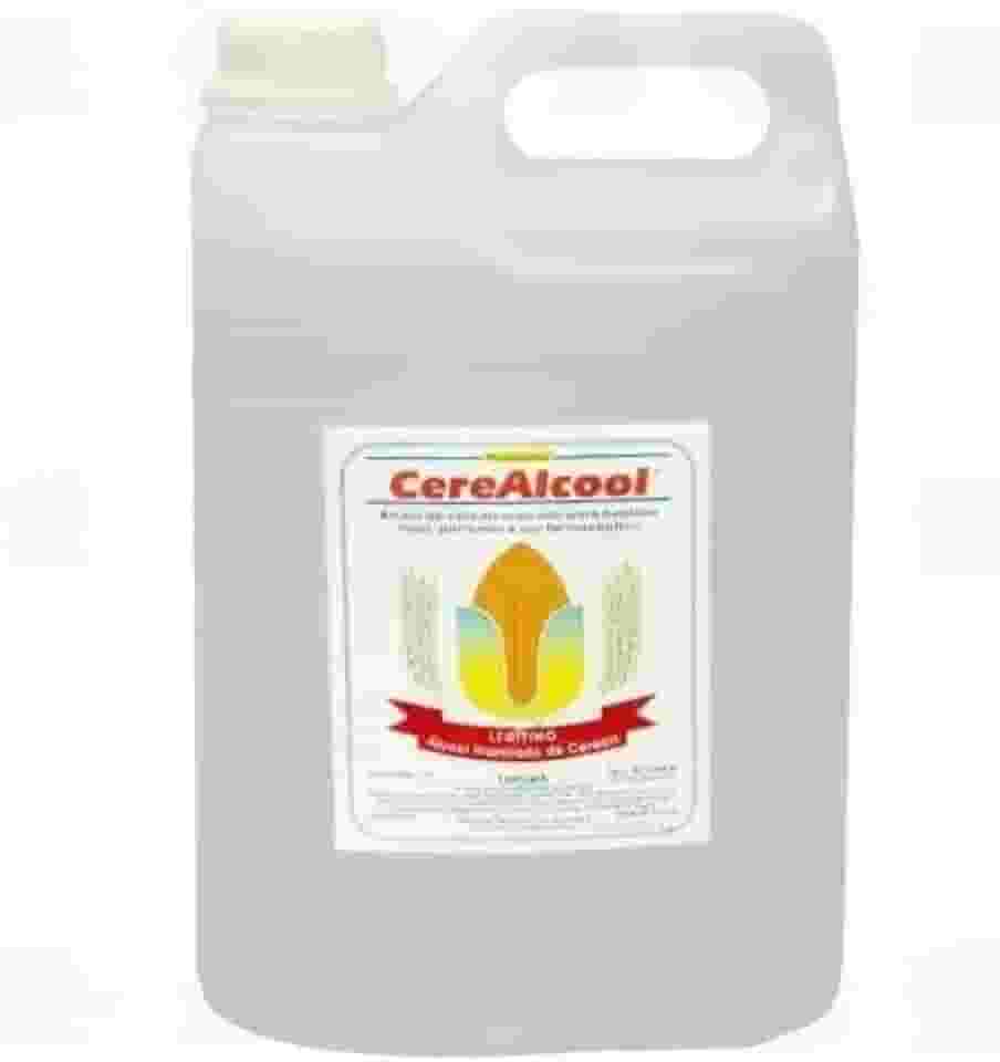 Alcool Hidratado de Cereais - Legitimo - CereAlcool - 5 litros