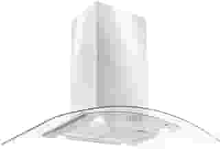 Coifa e Depurador de Ilha Eos 90cm Com Vidro Curvo Eco90iv Inox 220v