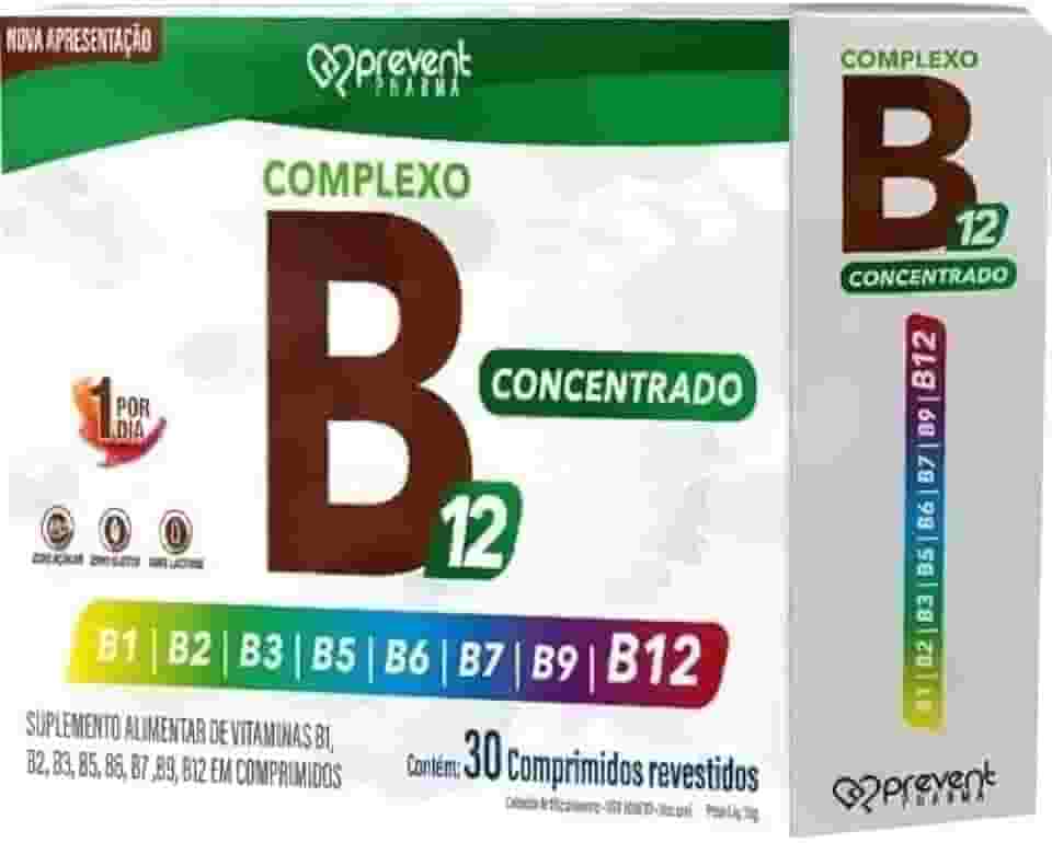 COMPLEXO B12 CONCENTRADO 30CPR PREVENT PHARMA