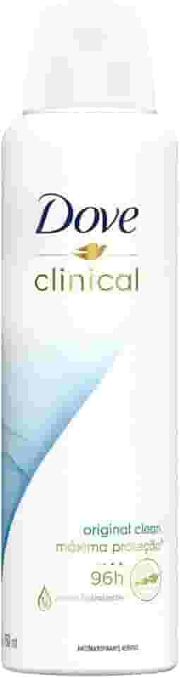 Dove Desodorante Antitranspirante Aerossol Clinical Original Clean 150ml