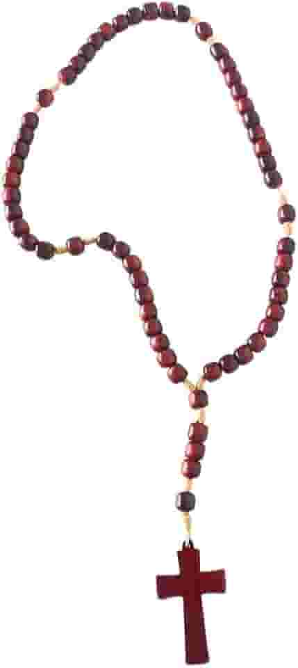 Terço Madeira Imbuia Tradicional Resistente