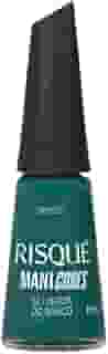 Risqué Esmalte Verde Escuro ManiCores Se Liberta do Básico Cremoso 8ml