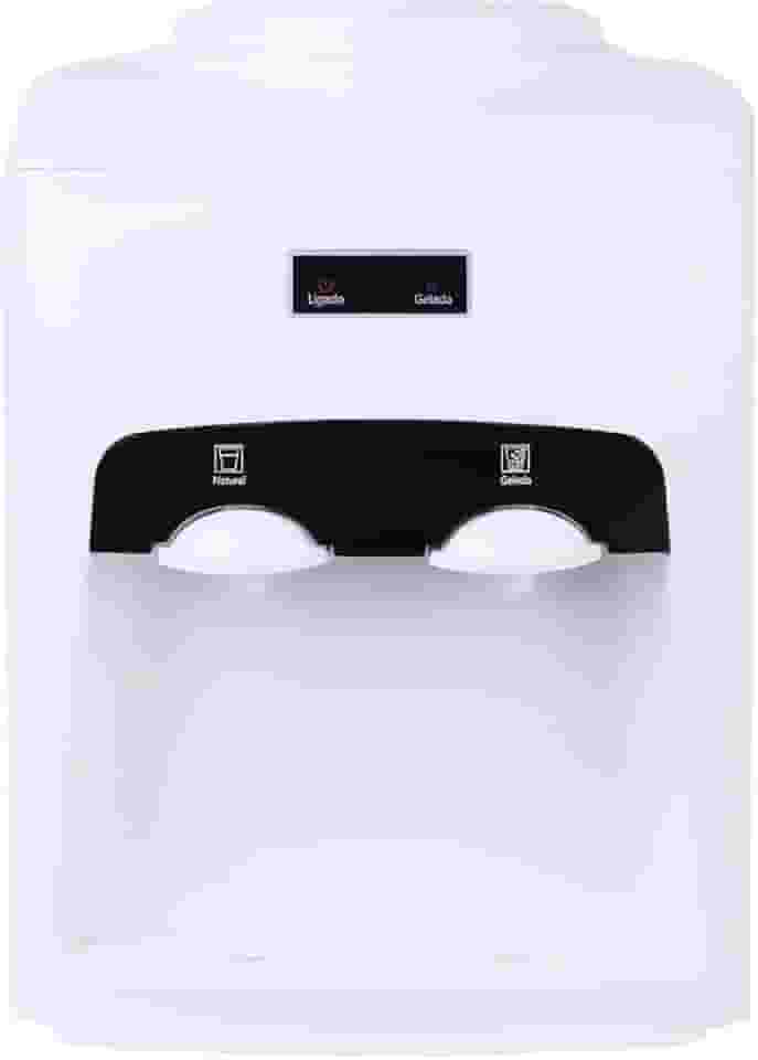 Bebedouro De Água Gelada Elétrico Eletronico 10l E 20l Bivolt Branco | 127/220V para galão