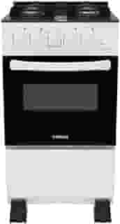 Fogão Venax Picasso Line 4 Bocas Mesa De Vidro Branco Bivolt