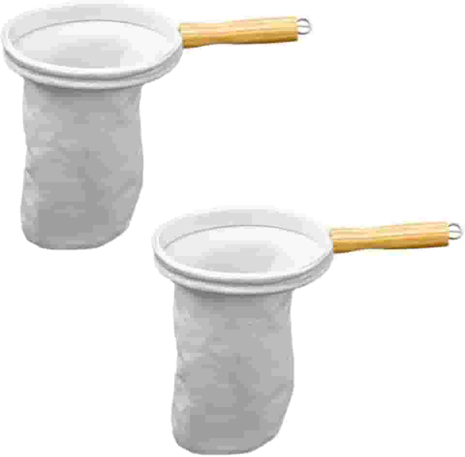 Kit 2 Coador de Pano Malha Filtro de Café Grande – 100% Algodão, Reutilizável, Sustentável e Econômico – Extração Total de Sabor e Aroma