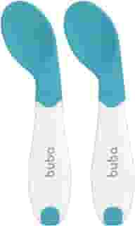 Buba Kit Colher De Treinamento Termossensível Azul -