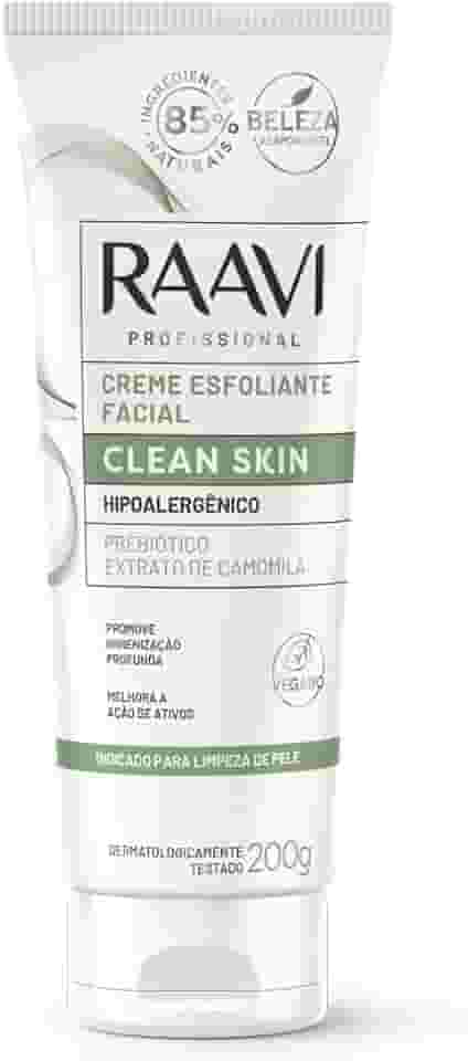 Creme Esfoliante Facial Clean Skin Raavi 200g