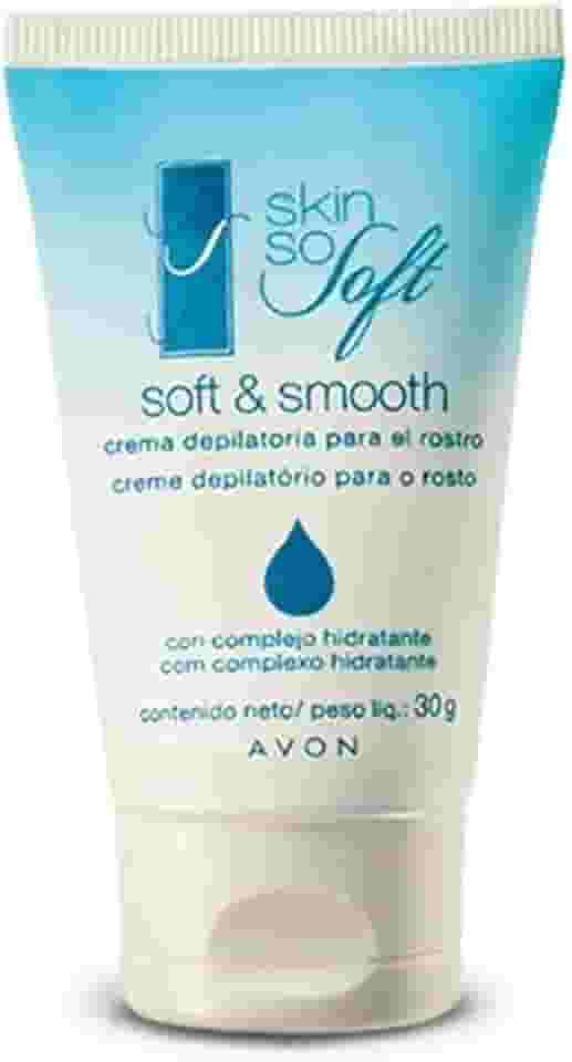 AVON SKINSOSOFT SOFT & SMOOTH CREME DEPILATÓRIO PARA O ROSTO 30G