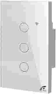 Interruptor Inteligente 3 Botões JWCOM Smart 433mHz - Alexa, Google e Siri