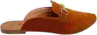Sapatilha Mule Feminina Caramelo Fivela Numeração Especial
