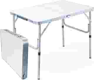 Mesa Dobravel Portatil, Escrivaninha Dobravel Maleta para Camping Cozinha Estudo（90×60×70CM）