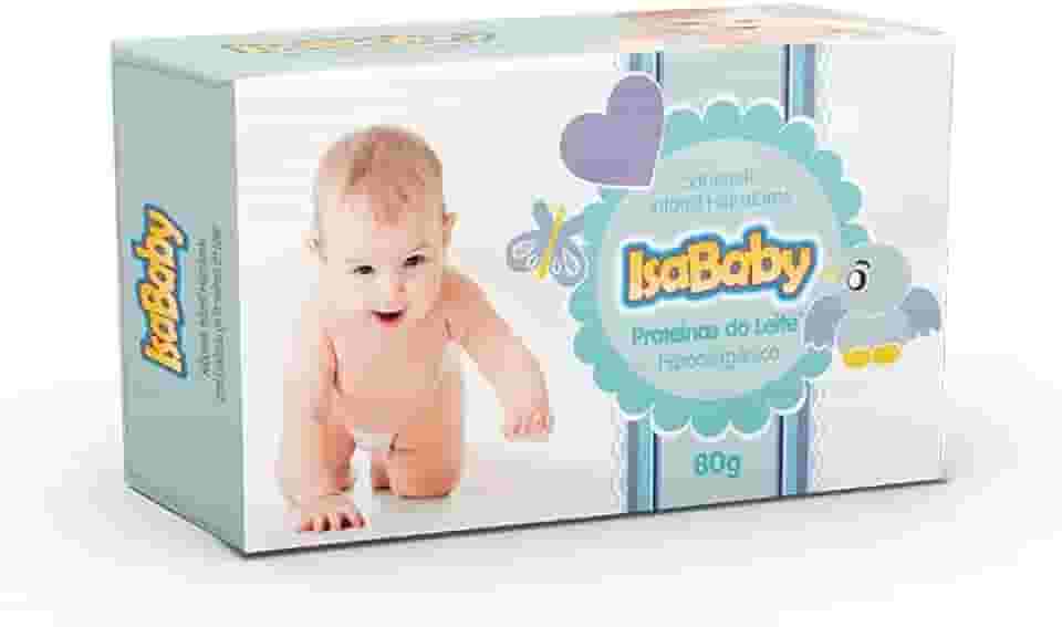 ISABABY Sabonete Infantil Hidratante Proteínas Do Leite Isababy Azul